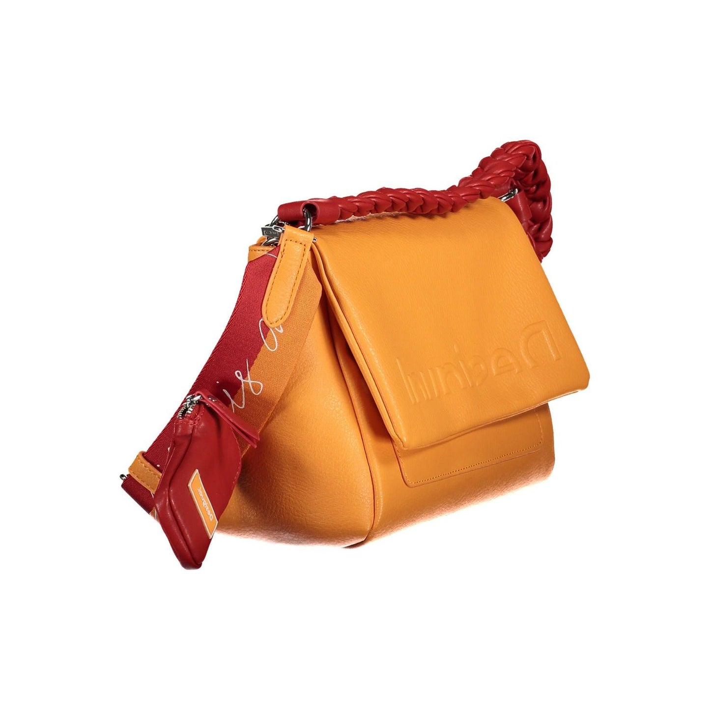 Desigual Orange Polyurethane Shoulder Bag Desigual