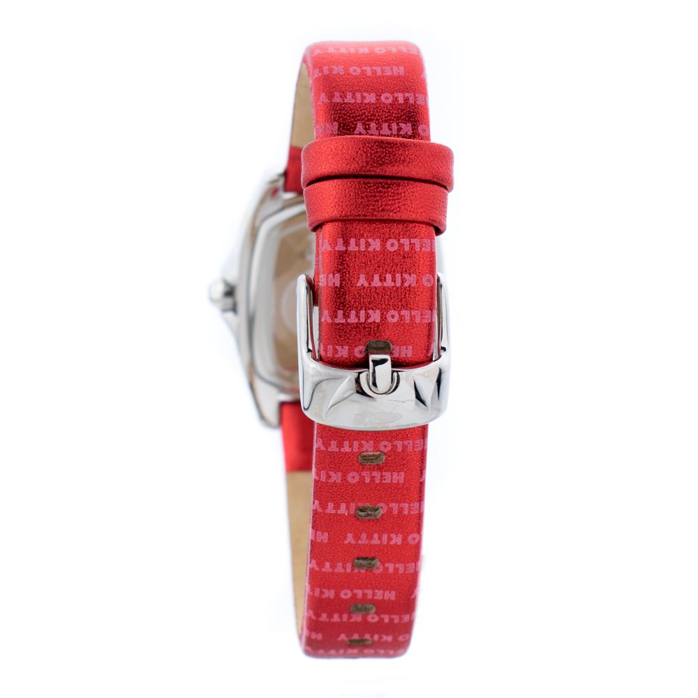 Chronotech Multicolor Leather Dress Watch