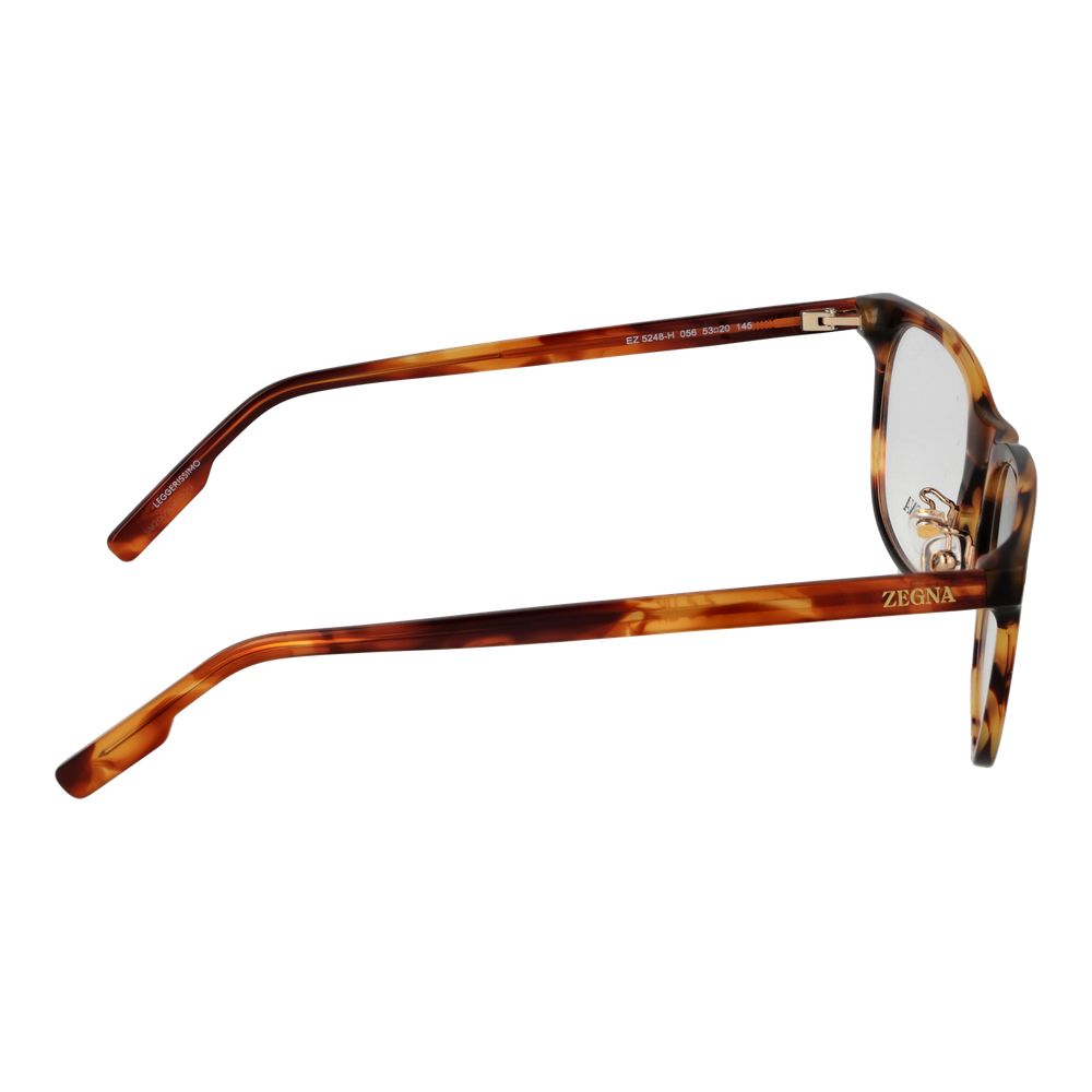 Ermenegildo Zegna Brown Acetate Glasses (Frames) Ermenegildo Zegna