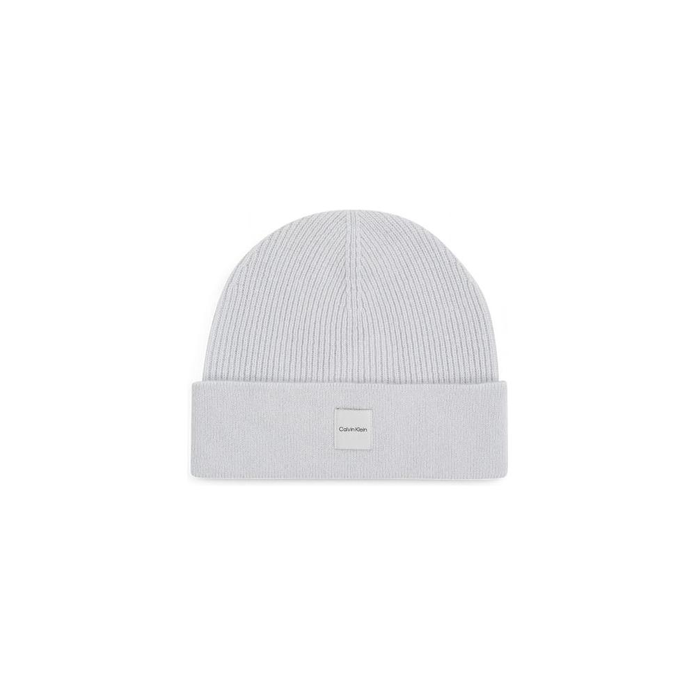 Calvin Klein Gray Cashmere Hat