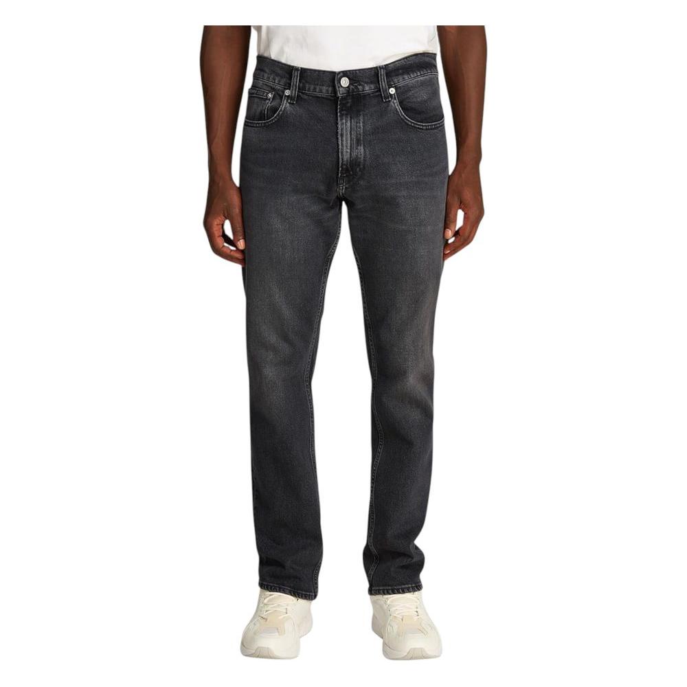 Calvin Klein Jeans Black Cotton Jeans & Pant