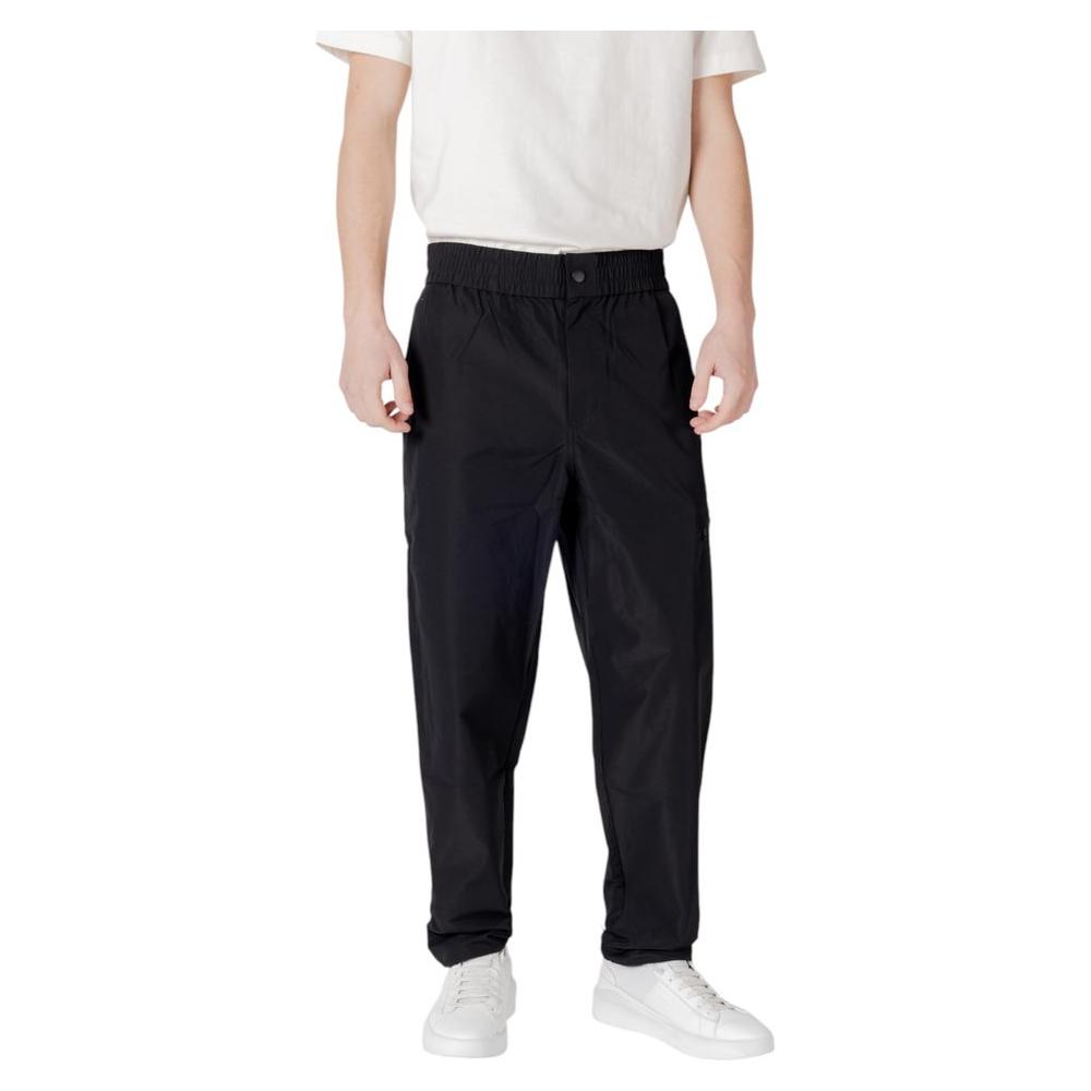 Calvin Klein Jeans Black Polyester Jeans & Pant