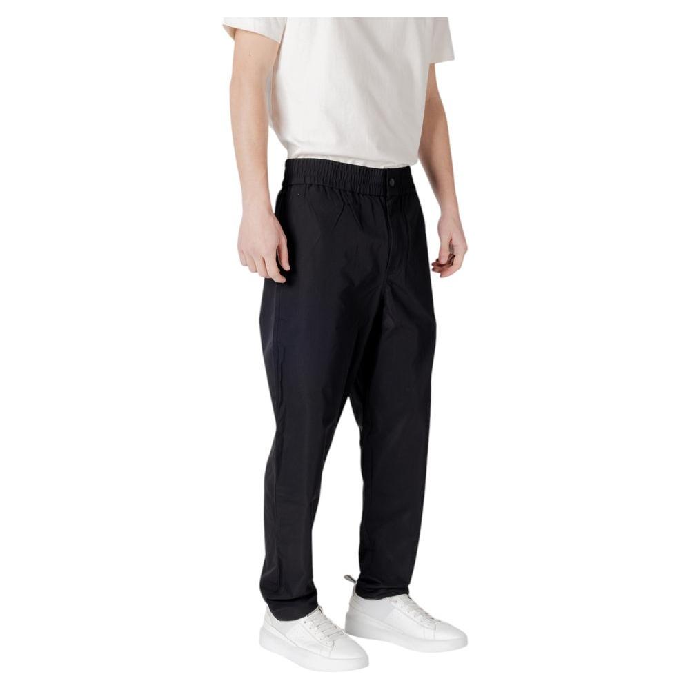 Calvin Klein Jeans Black Polyester Jeans & Pant