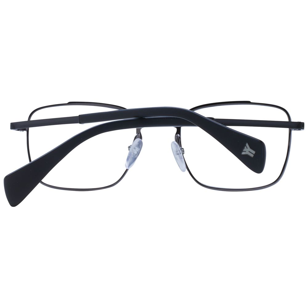 Yohji Yamamoto Black Metal Glasses (Frames) Yohji Yamamoto