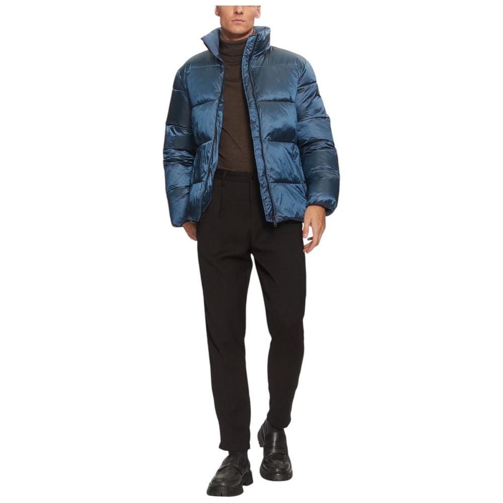 Calvin Klein Jeans Blue Recycled Polyamide Jacket