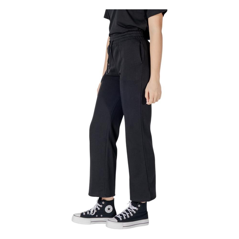 Converse Black Cotton Jeans & Pant
