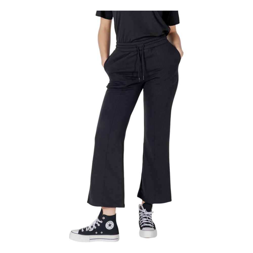 Converse Black Cotton Jeans & Pant