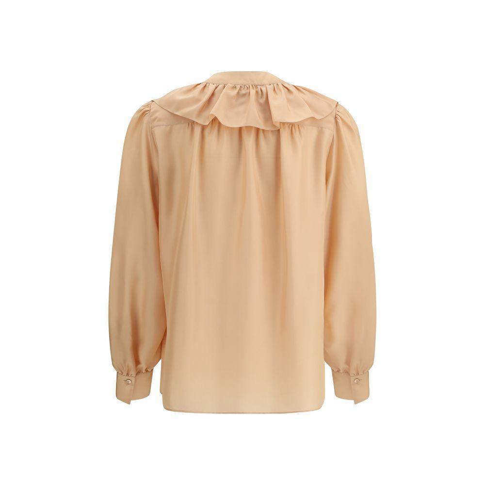 Chloé Ruffle Shirt CH-CH25UHT674896H7-IT38 | S