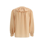 Chloé Ruffle Shirt CH-CH25UHT674896H7-IT38 | S