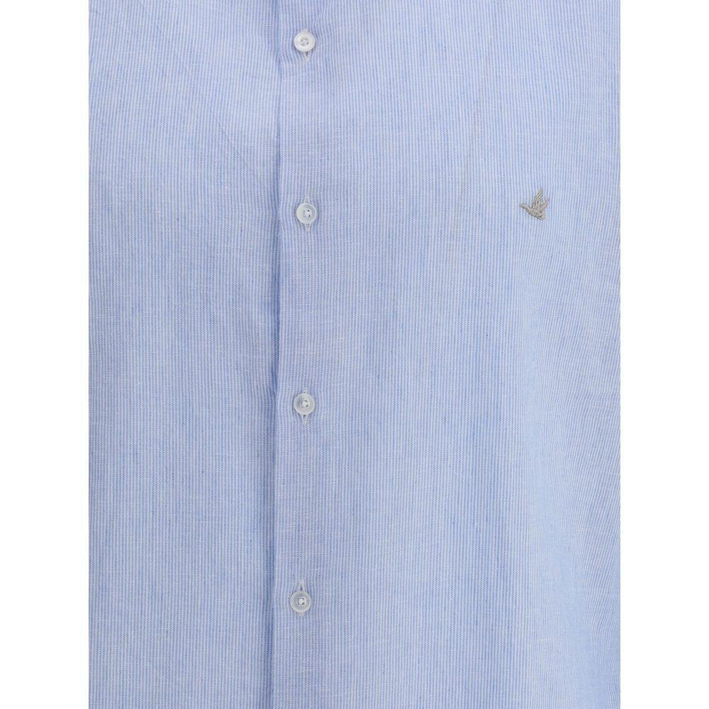 Brooksfield Cotton and linen Shirt BR-202CS129V0032-40