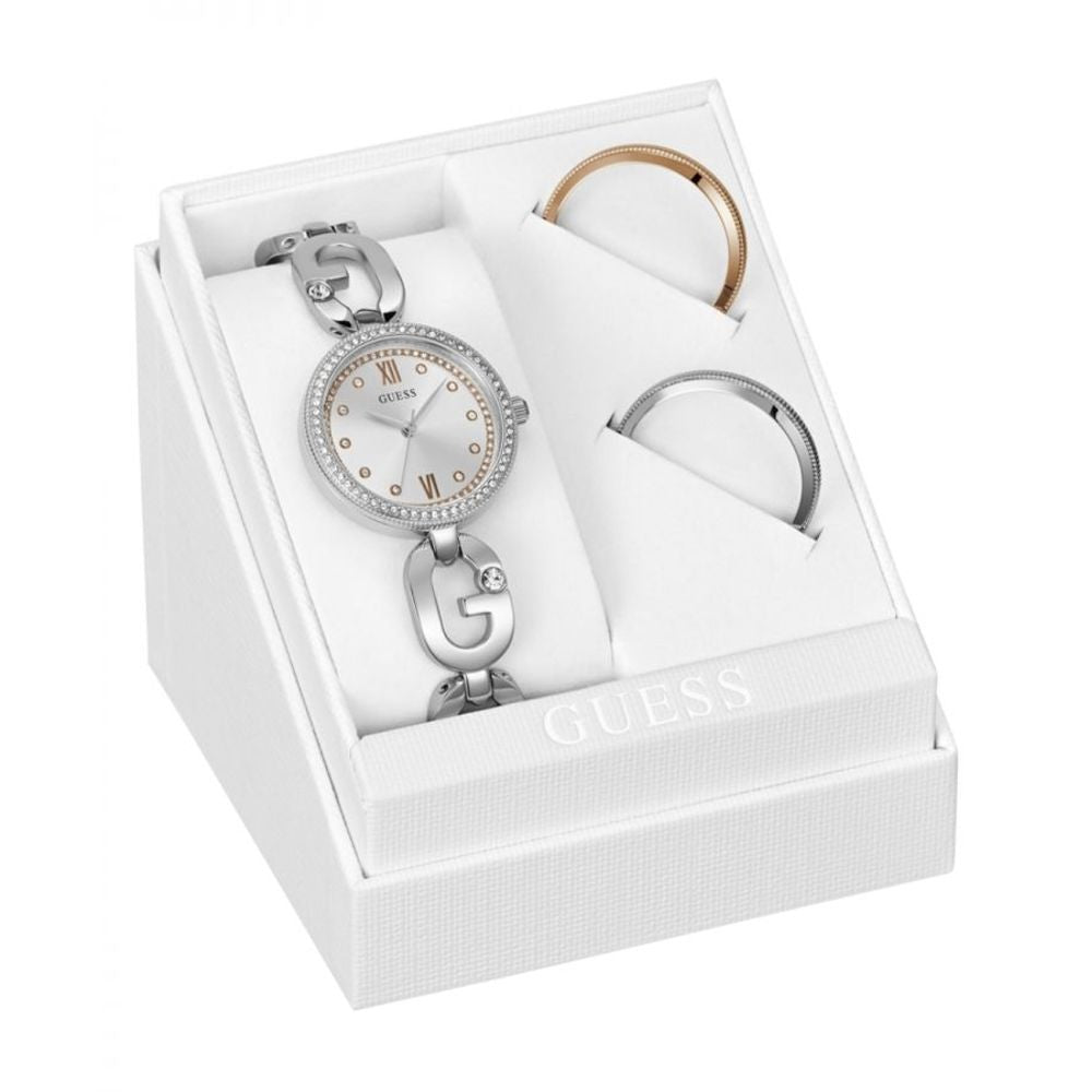 Guess Gray Stainless Steel Watch GUGW0693L1AC