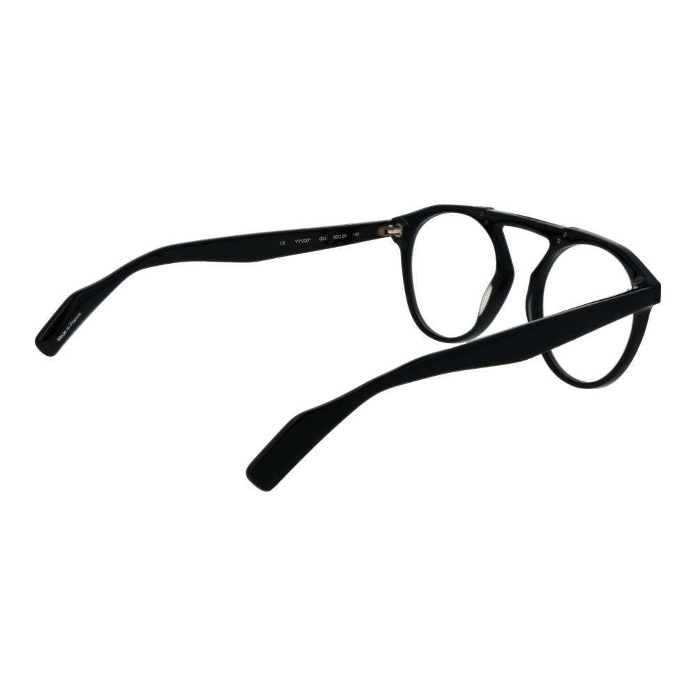 Yohji Yamamoto Black Plastic Glasses (Frames) Yohji Yamamoto
