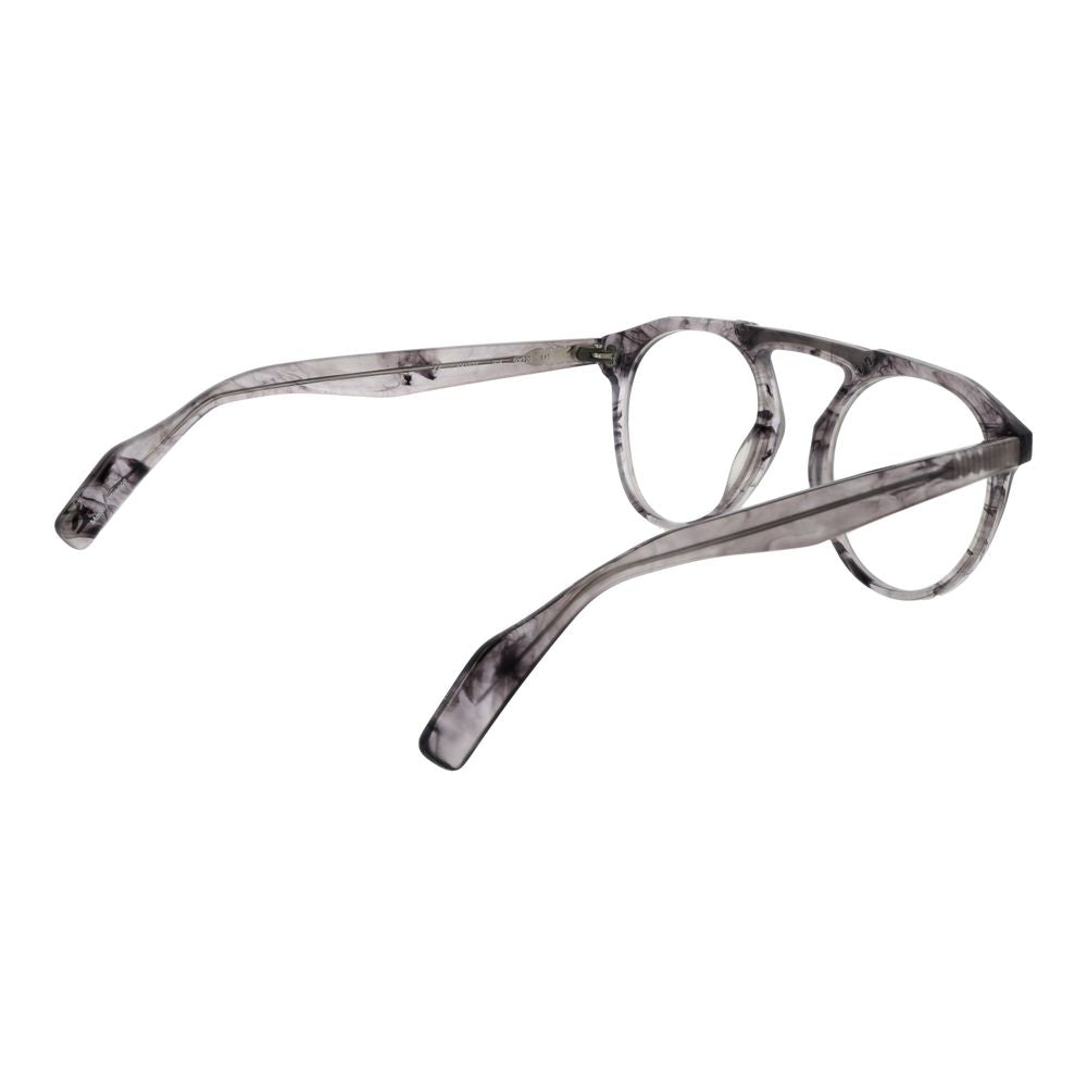 Yohji Yamamoto Gray Plastic Glasses (Frames) Yohji Yamamoto
