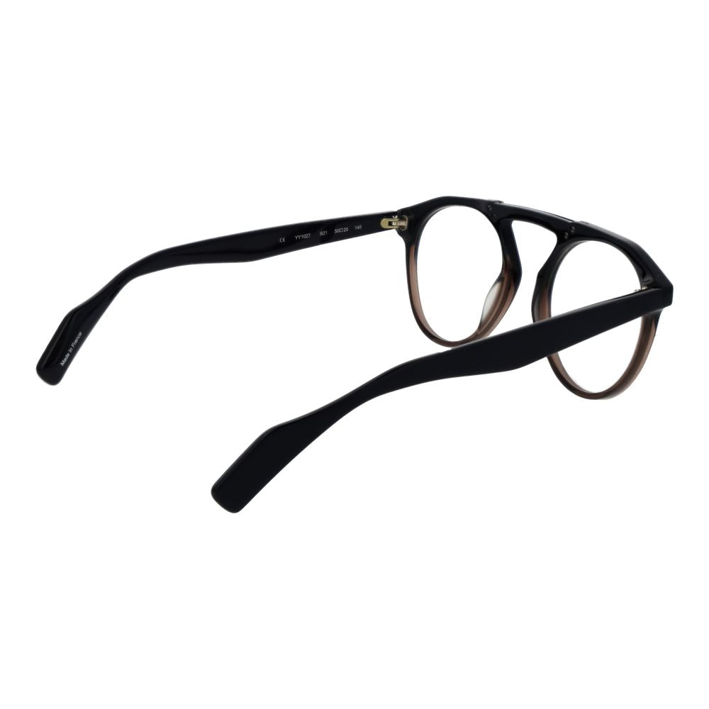 Yohji Yamamoto Black Plastic Glasses (Frames) Yohji Yamamoto