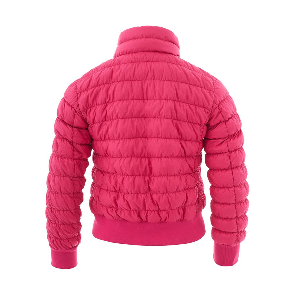 Woolrich Fuchsia Polyamide Bomber Woolrich