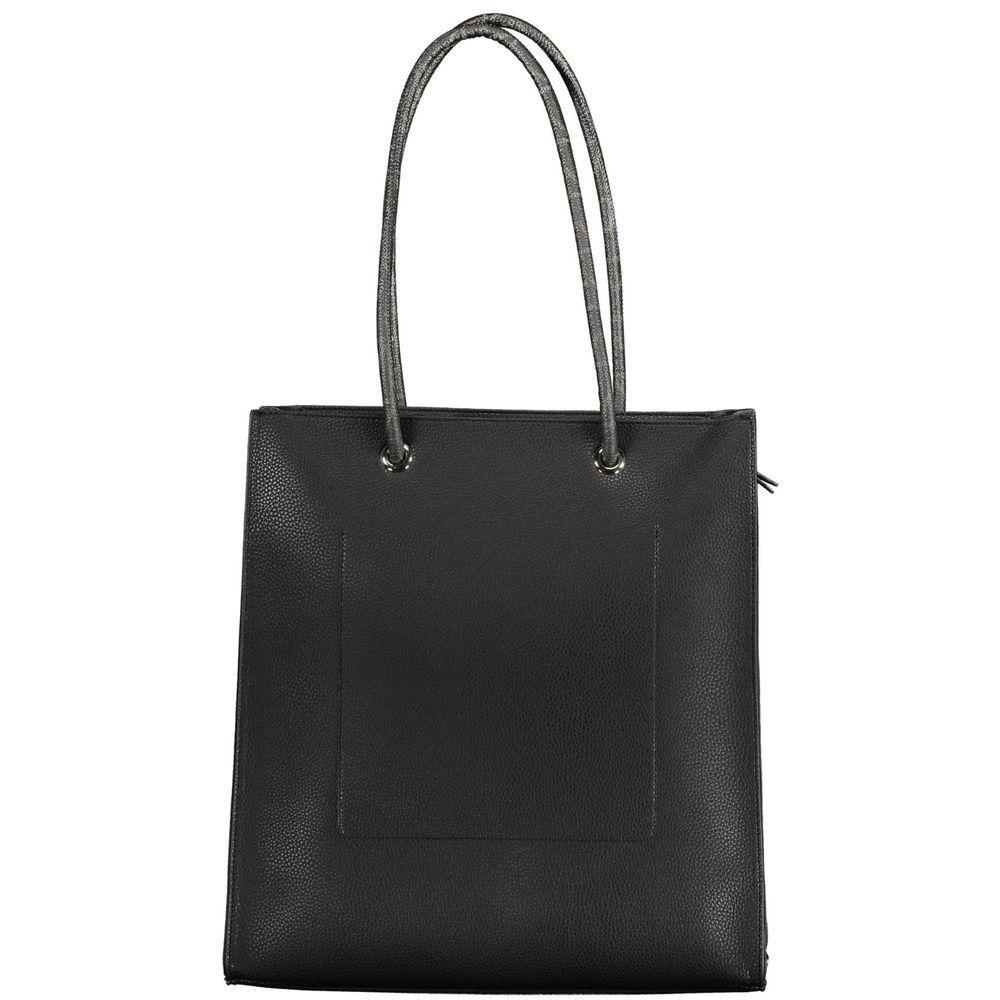 Mario Valentino Black Polyethylene Handbag VA-21573