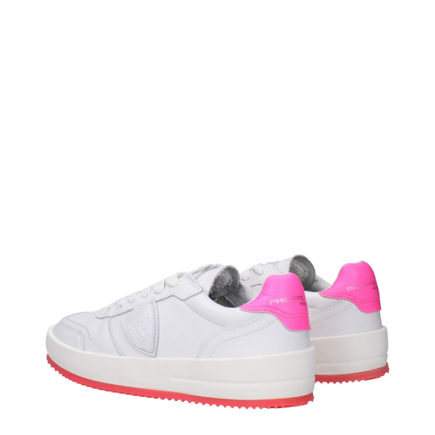 Philippe Model White Leather Sneakers PH-15093896347913-EU35/US5