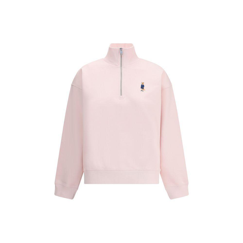 Maison Kitsuné Dressed Fox high neck and zip Sweatshirt MA-PW00321KM03410327-L