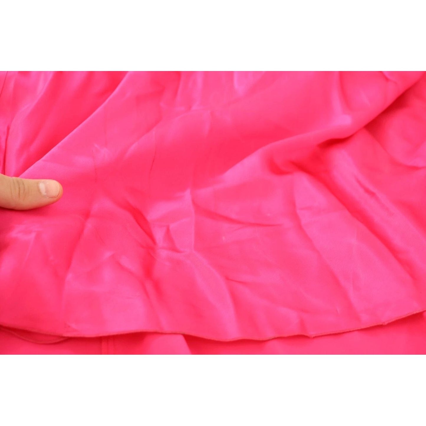 Dolce & Gabbana Pink Sheath Silk Bow Open Shoulder Dress Dolce & Gabbana