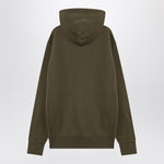 Moncler x Mercedes-Benz by Nigo Military green cotton zipped sweatshirt