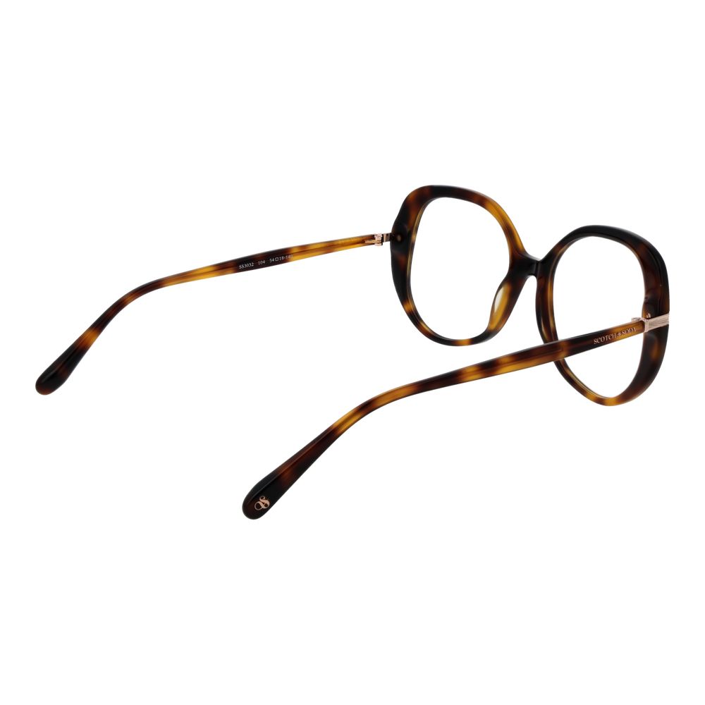 Scotch & Soda Brown Acetate Glasses (Frames) Scotch & Soda