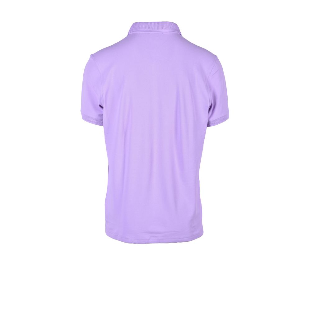 Peuterey Purple Polyamide Polo Shirt Peuterey