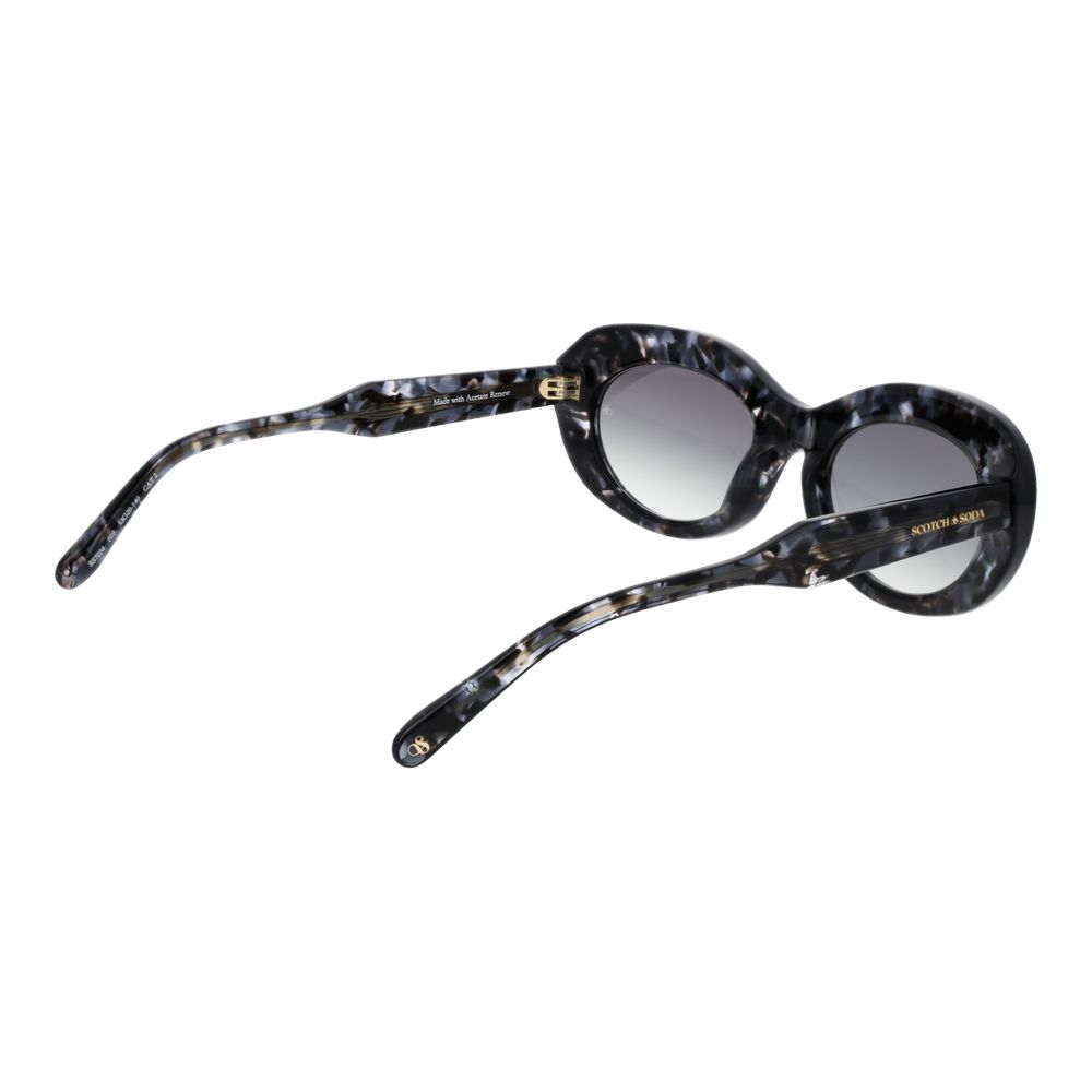 Scotch & Soda Black Acetate Sunglasses Scotch & Soda