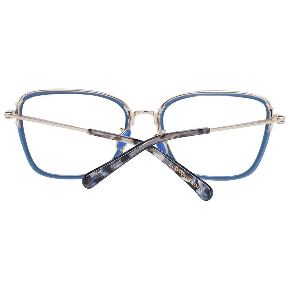 Scotch & Soda Blue Metal & Plastic Glasses (Frames) Scotch & Soda