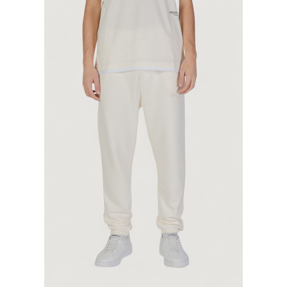 Underclub Cream Cotton Joggers (Workout Pants) Underclub