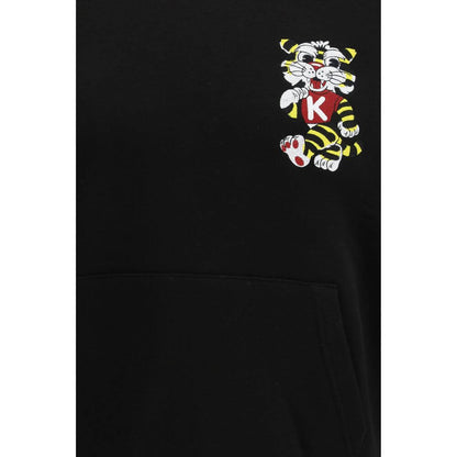 Kenzo Black Cotton Sweatshirt1728,72470364320,Black,Clothing,Kenzo,L,M,Men,New with tags,S,Sweaters - Clothing,Sweatshirts - Sweaters - Clothing,XL