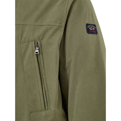 Paul & Shark Green Polyester Coat