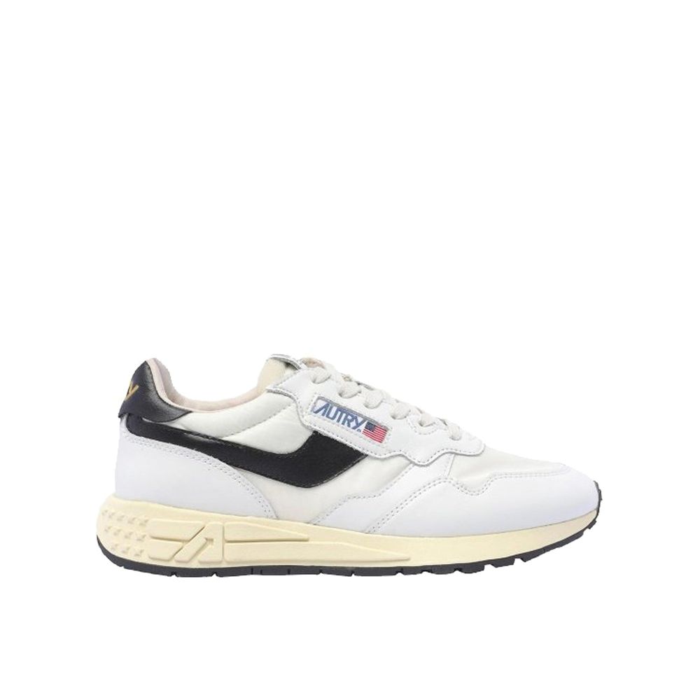 Autry White Leather Low Top Sneakers 1728,75611013280,Autry,EU41/US8,EU42/US9,Low Tops - Sneakers - Shoes,Men,New with tags,Shoes,Sneakers - Shoes,White