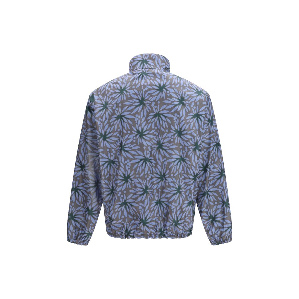 Prada Blue Recycled Polyamide Shell Jacket 1728,72470364320,Blue,Clothing,Jackets & Coats - Clothing,L,Men,New with tags,Prada,S,Shell Jackets - Jackets & Coats - Clothing
