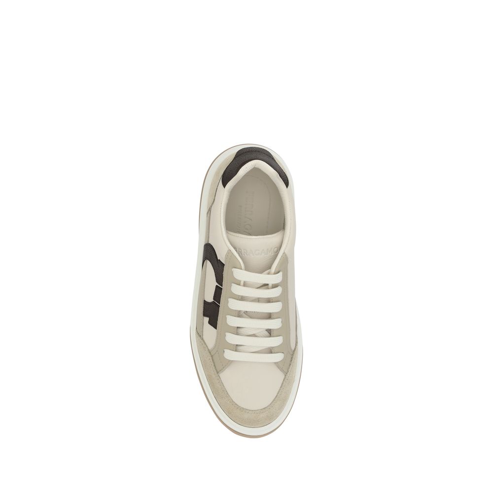 Ferragamo Multicolor Calf Leather Bos Taurus Platform Sneakers 1728,72470364320,EU39/US6,EU40/US7,EU41/US8,EU42/US9,EU43/US10,EU45/US12,Ferragamo,Men,Multicolor,New with tags,Platform - Sneakers - Shoes,Shoes,Sneakers - Shoes