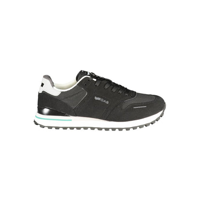 Gas Nero Polyurethane Men Sneaker 1728,67403481248,Athletic - Sneakers - Shoes,Black,EU40/US7,EU41/US8,EU42/US9,EU43/US10,EU44/US11,EU45/US12,Gas,Men,New with tags,Shoes,Sneakers - Shoes