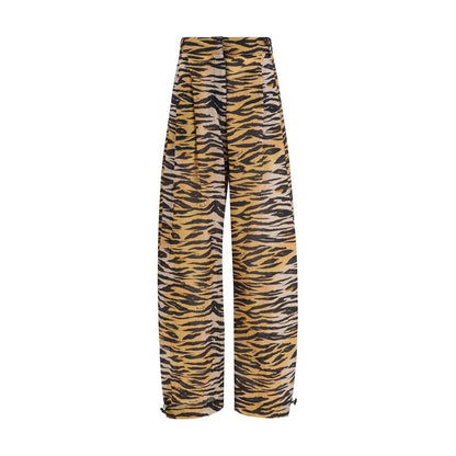 PINKO Multicolor Cotton Pants 1728,72470364320,Clothing,IT38 | S,IT40 | M,Multicolor,New with tags,Pants - Clothing,PINKO,Women