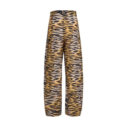 PINKO Multicolor Cotton Pants 1728,72470364320,Clothing,IT38 | S,IT40 | M,Multicolor,New with tags,Pants - Clothing,PINKO,Women