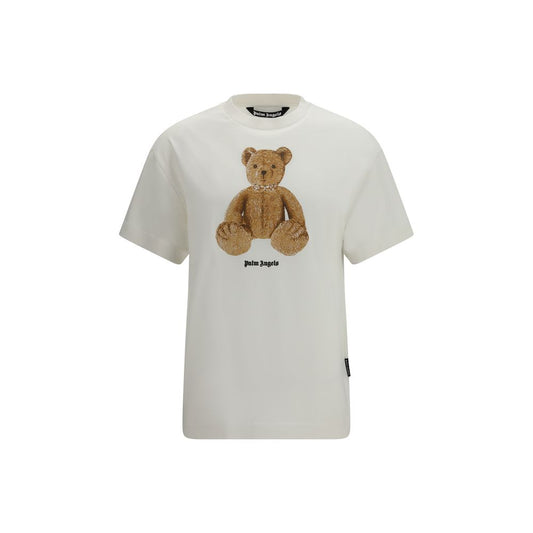 Palm Angels Beige Cotton T-Shirt 1728,72470364320,Beige,Clothing,L,M,Men,New with tags,Palm Angels,S,T-Shirts - Clothing,T-Shirts - T-Shirts - Clothing,XL