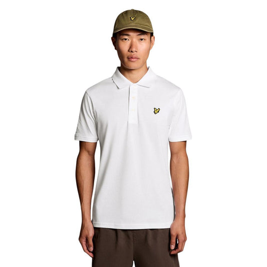 Lyle & Scott White Cotton Polo Shirt 1728,71956299936,Clothing,IT44 | S,IT46 | M,IT48 | L,IT52 | XL,IT54 | XXL,Lyle & Scott,Men,New with tags,Polo Shirts - T-Shirts - Clothing,T-Shirts - Clothing,White