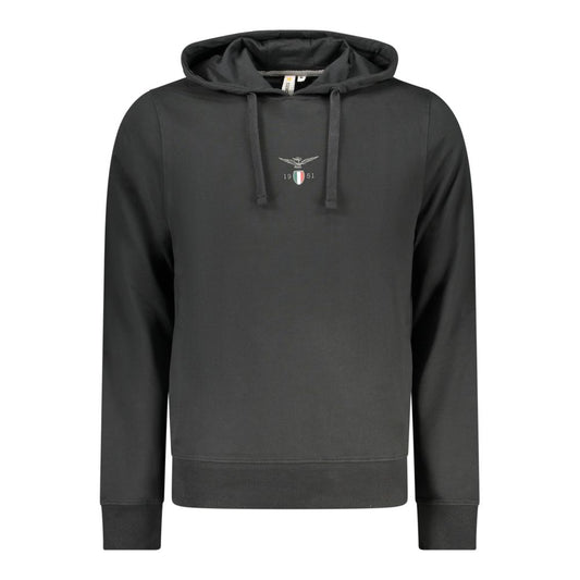 Accademia Militare Black Cotton Sweatshirt 1728,3XL,67403481248,Accademia Militare,Black,Clothing,L,M,Men,New with tags,S,Sweaters - Clothing,Sweatshirts - Sweaters - Clothing,XL,XXL
