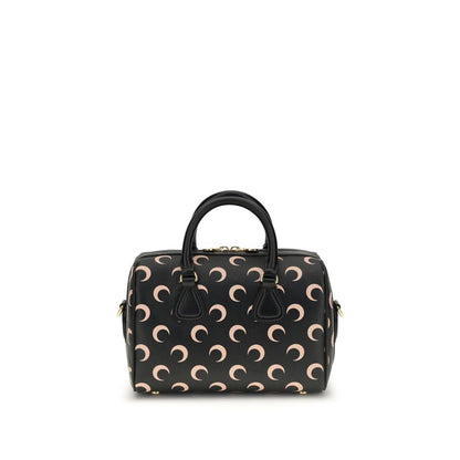 Marine Serre Black Polyethylene Handbag