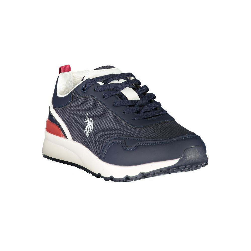 U.S. POLO ASSN. Blue Polyester Athletic Sneakers