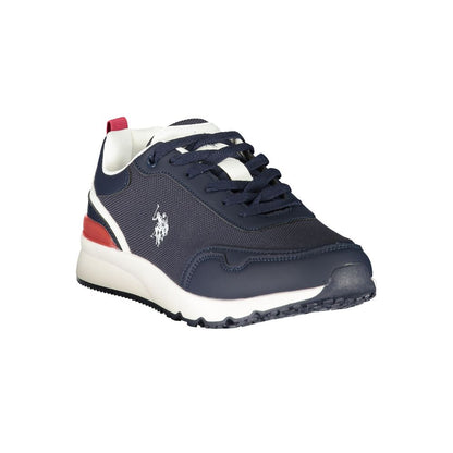 U.S. POLO ASSN. Blue Polyester Athletic Sneakers