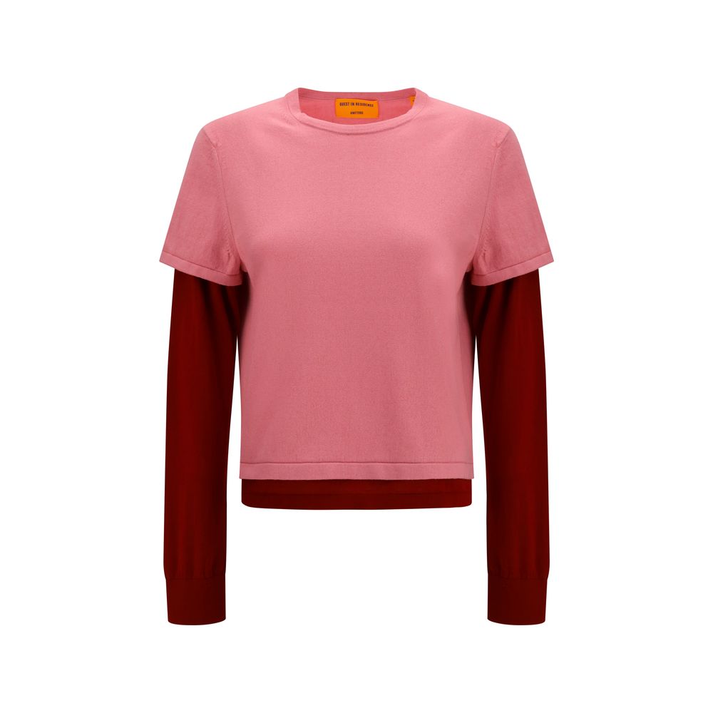 Guest in Residence Multicolor Cotton Sweatshirt