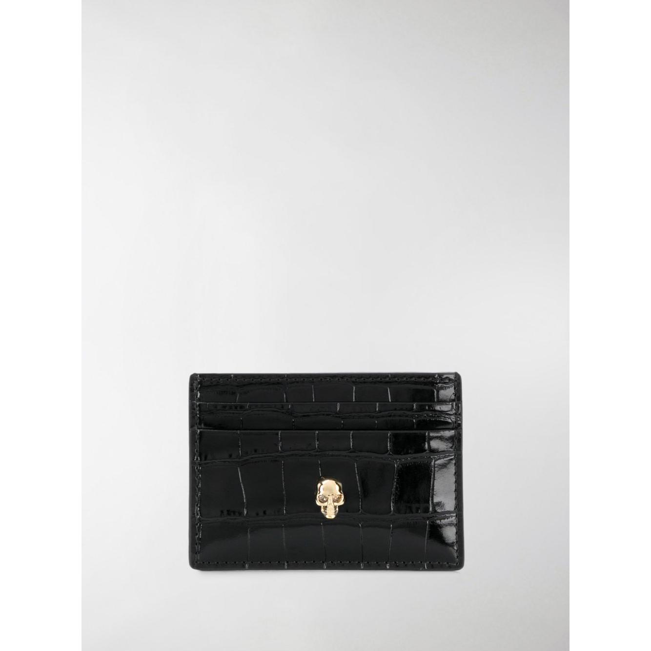 Alexander McQueen Wallets Black Wallets Alexander Mcqueen