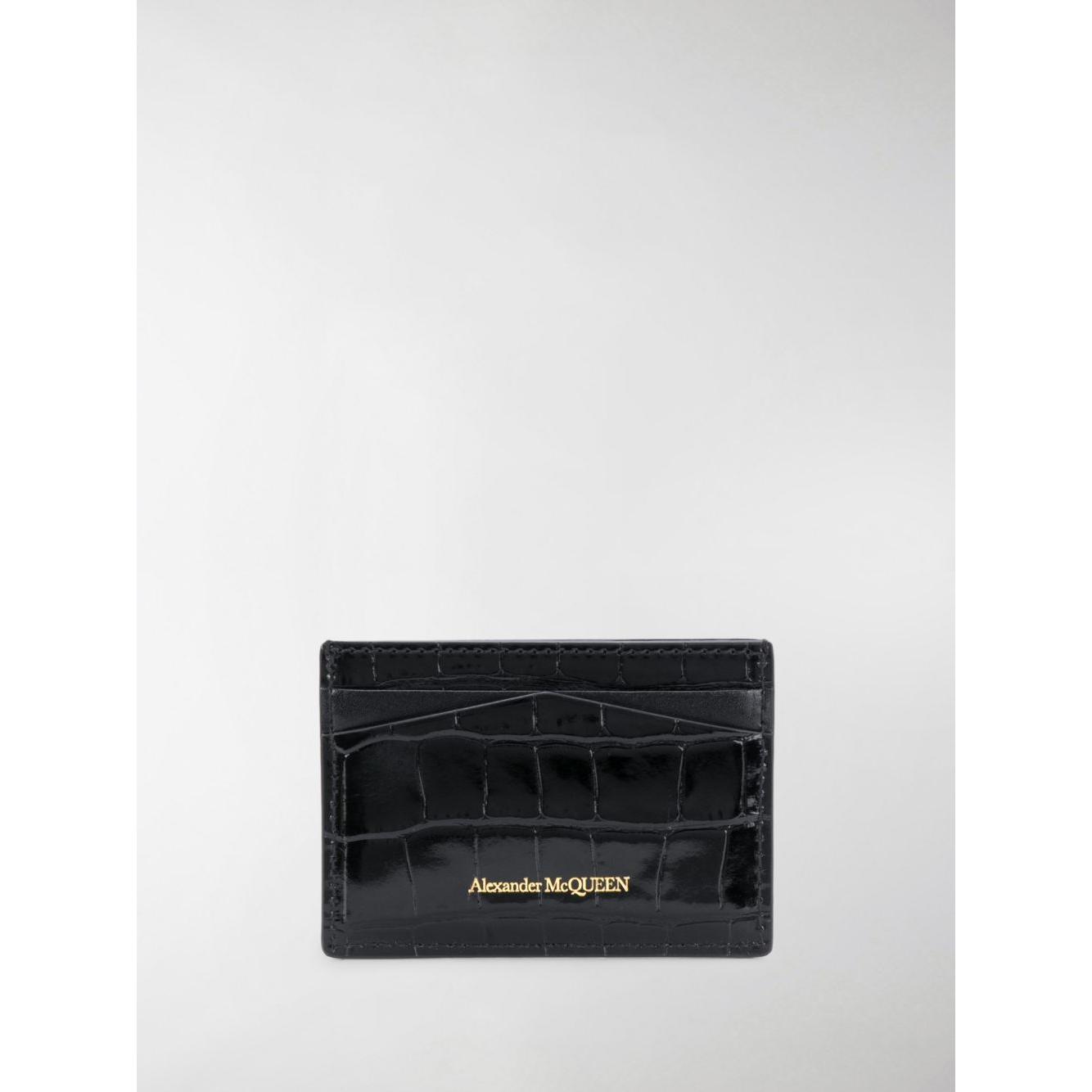 Alexander McQueen Wallets Black Wallets Alexander Mcqueen