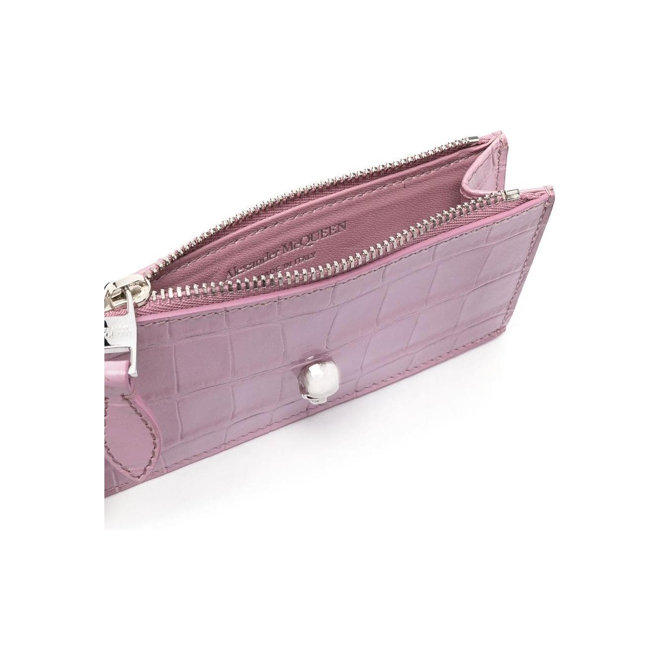 Alexander McQueen Wallets Pink Wallets Alexander Mcqueen