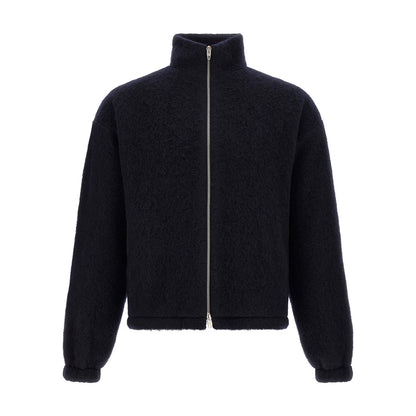 Jil Sander Blue Wool Sweatshirt