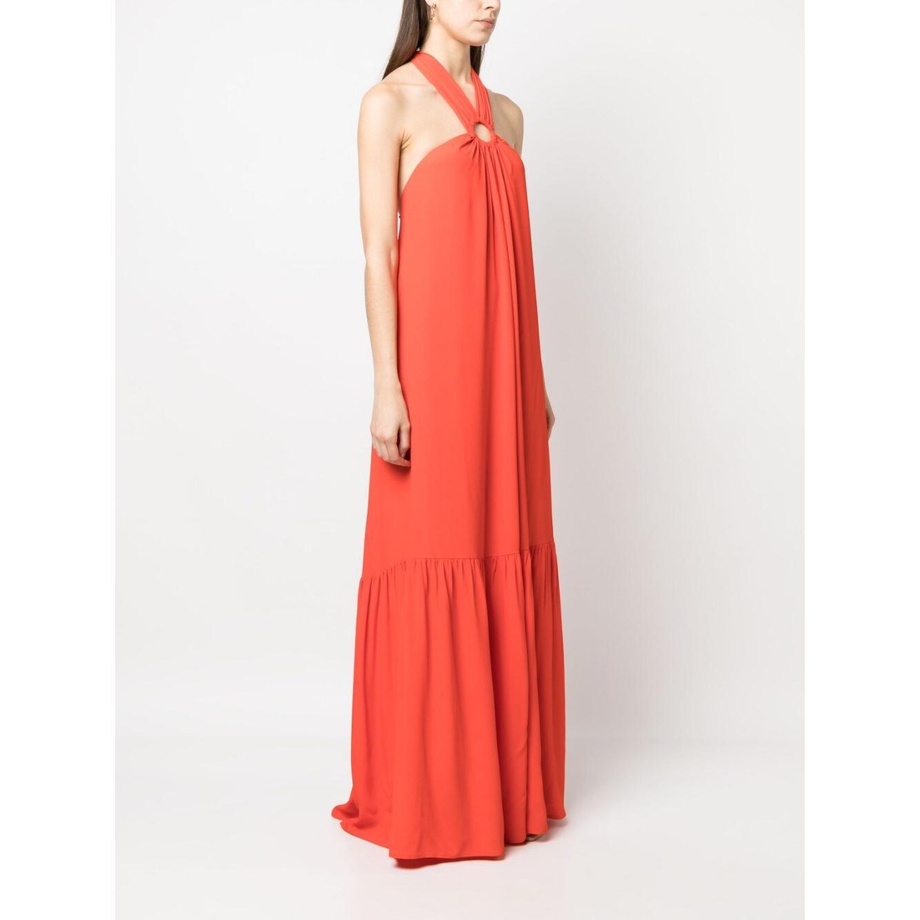 Erika Cavallini Semi-Couture Dresses Red E3ST20LINETTEC45