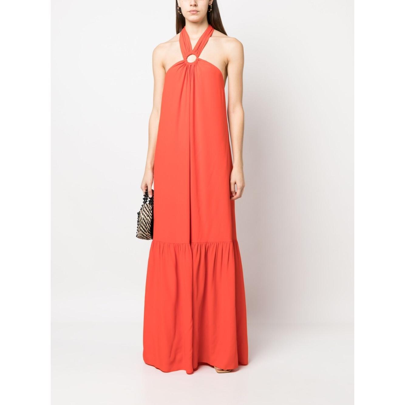 Erika Cavallini Semi-Couture Dresses Red E3ST20LINETTEC45